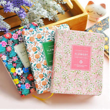 Load image into Gallery viewer, New Arrival Cute PU Leather Floral Flower Schedule Book Diary Weekly Planner Notebook School Office Supplies Kawaii Stationery
