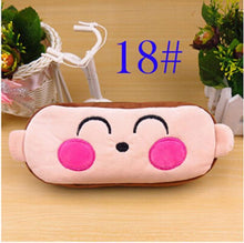 Load image into Gallery viewer, 1 PCS Cute Cartoon Plush Pencil Case Kawaii Large Size School Kids Pencil Box Animals Stationery Fashion Makeup Bag for Women
