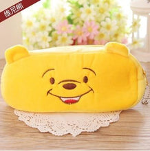 Load image into Gallery viewer, 1 PCS Cute Cartoon Plush Pencil Case Kawaii Large Size School Kids Pencil Box Animals Stationery Fashion Makeup Bag for Women
