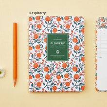 Load image into Gallery viewer, New Arrival Cute PU Leather Floral Flower Schedule Book Diary Weekly Planner Notebook School Office Supplies Kawaii Stationery
