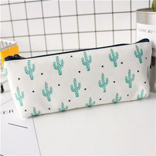 Load image into Gallery viewer, Cactus Pencil Case Canvas School Supplies Kawaii Stationery Estuches Chancery School Cute Pencil Box Pen Bags Penalty
