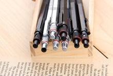 Load image into Gallery viewer, High Quality 0.5/0.7/0.9/2mm rotring Mechanical Automatic Pencil RedCircle Drafting Metal Pencil for professional Drawing Comic
