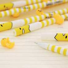 Load image into Gallery viewer, M26 4X Cute Kawaii Gudetama Lazy Egg Gel Pen School Office Supply Writing Signing Pen Kid Student Stationery Gift 0.38mm Black
