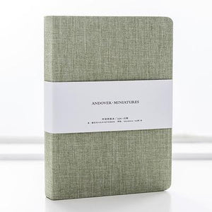 32K Simple Cloth Cover Fashion Notebook Blank Cute Notebook Traveler Notebook