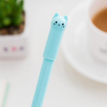 Load image into Gallery viewer, 1pc Creative Stationery Student Pen Cute Cat Gel Pen 0.5mm Full Needle Black Ink Pen School Supplies Office Supplies
