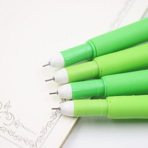 1PCS Cute Creative Cactus Gel Pens Stationery Office School Supplies Gift Gel Pen 0.38mm Black Ink