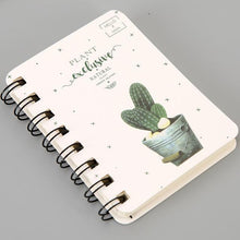 Load image into Gallery viewer, Newest Kawaii Cute Cactus Daily Office Supplies Week Planner Spiral Notebooks Day plan Diary Notepads Meno pad School Stationery
