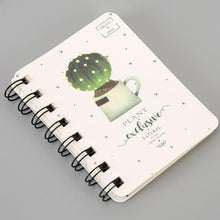 Load image into Gallery viewer, Newest Kawaii Cute Cactus Daily Office Supplies Week Planner Spiral Notebooks Day plan Diary Notepads Meno pad School Stationery
