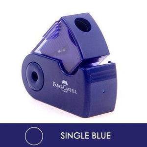 JIANWU FABER-CASTELL push pull double pencil sharpener Single hole double hole multifunctional Office stationery