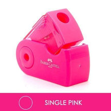 Load image into Gallery viewer, JIANWU FABER-CASTELL push pull double pencil sharpener Single hole double hole multifunctional Office stationery
