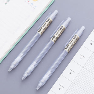 Korean Style Stationery Transparent Automatic Pencils Adorable Kawaii Plastic Mechanical Pencil For Kids Gifts Material Supplies