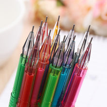 Load image into Gallery viewer, 12Pcs/Set New Cute Candy Color Ballpoint Diamond Gel Pen Creative Gift School Creative Stationery Supplies Colored Pens
