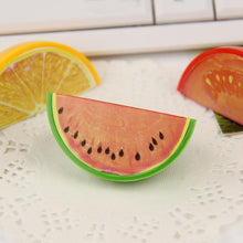 Load image into Gallery viewer, 3PCS Watermelon And Dragon Fruit Pencil Sharpener Fruit Plastic Pencil Sharpener Stationery Supplies
