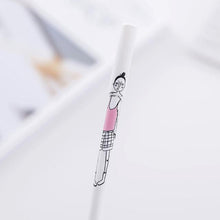 Load image into Gallery viewer, white Cartoon character gel pen creative 0.38mm Black ink stationary pens kawaii cute korea japanese kawai office school 1Z807
