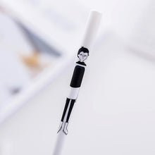 Load image into Gallery viewer, white Cartoon character gel pen creative 0.38mm Black ink stationary pens kawaii cute korea japanese kawai office school 1Z807
