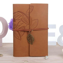 Load image into Gallery viewer, 145*105MM Classic Retro Notebook Leather Blank Diary Note Book Journal Sketchbook 8 Colors
