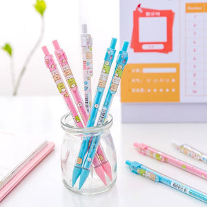 3 pcs/lot Sumikko Gurashi Cartoon Plastic Mechanical Pencil Automatic Pen For Kid School Office Supply