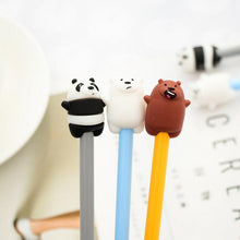 Load image into Gallery viewer, 1 Piece Lytwtw&#39;s Stationery Cute Cartoon Animals Pen Gel Pen School Office Kawaii Supply panda bear Handles Creative Gift
