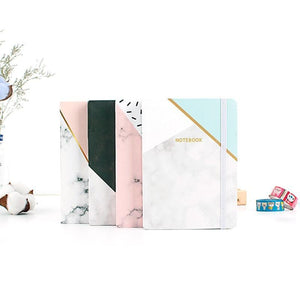 1PCS Creative Marble A6 A7 Notebook Student Pocket Notepad Stationery  School Office Supplies 96 Sheets Diary Color Random