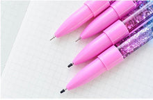 Load image into Gallery viewer, 1PC Glitter Cute Pen Liquid Color Kawaii Pen Magic Light Gel Pens Crystal Pen Office Writing Cute Stationery Gift
