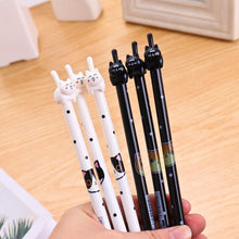 Load image into Gallery viewer, Cat Shell Gel Pen DIY Office Stationery and School Supplies Smooth Writing Black and Blue Ink 0.5mm Pen 1PCS
