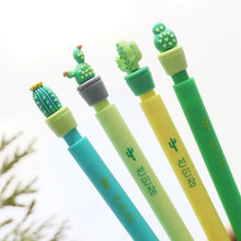 Load image into Gallery viewer, 1 Piece Cute Cactus Love Silicone  0.5mm Press Automatic Mechanical Pencil School Office Supplies Student Stationery Gift
