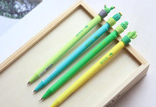 Load image into Gallery viewer, 1 Piece Cute Cactus Love Silicone  0.5mm Press Automatic Mechanical Pencil School Office Supplies Student Stationery Gift
