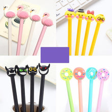 Load image into Gallery viewer, 1pcs Creative Flamingo Neutral Pen 0.5mm Black Gel Pen Writing Tool For Students Kids School Supplies Stationery Wholesale Gifts
