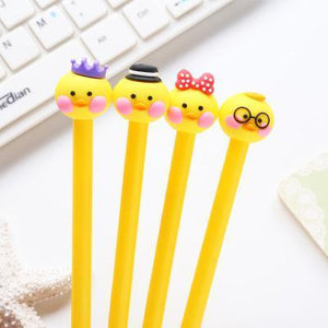 1pcs Creative Flamingo Neutral Pen 0.5mm Black Gel Pen Writing Tool For Students Kids School Supplies Stationery Wholesale Gifts