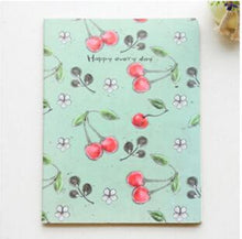 Load image into Gallery viewer, 1X Kawaii Cute Fruit Portable 48K Soft Notebook Stationery Diary Sketchbook School Planner Student Gift
