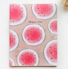 Load image into Gallery viewer, 1X Kawaii Cute Fruit Portable 48K Soft Notebook Stationery Diary Sketchbook School Planner Student Gift
