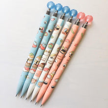 Load image into Gallery viewer, H13 3X Cute Kawaii Sushi Rice Press Automatic Mechanical Pencil Writing Drawing School Office Supply Student Stationery 0.5mm
