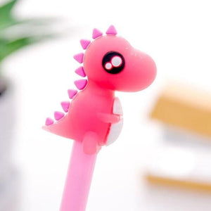 1 Piece Lytwtw's Korean Stationery Cute Kawaii Candy Dinosaur Boy Gel Pen School Office Supplies Handles Novel Creative Styling