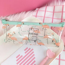 Load image into Gallery viewer, Transparent Pencil Cases for girls Cute PVC cactus pen bag School Supplies Stationery pouch kawaii Pencil Box canetas escolar
