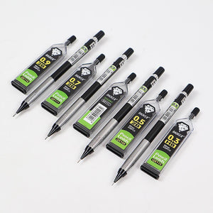 High Quality Full Metal ZD125 Mechanical Pencil 0.3~0.9mm For Professional Painting And Writing School Supplies Send 2 Refills