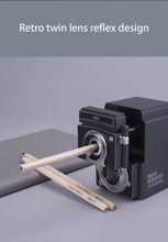 Load image into Gallery viewer, Deli 0668 Sharpener Vintage Camera Pencil Sharpener Creative Hand Pencil Sharpener Student Gift Pencil Sharpener
