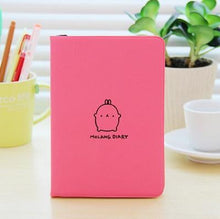 Load image into Gallery viewer, 2019 Cute Kawaii Notebook Cartoon Cute Lovely Journal  Diary Planner Notepad for Kids Gift Korean Stationery Three Covers
