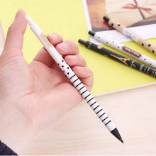 Load image into Gallery viewer, 4PCS/lot Fashion 0.5mm Automatic Pen Cute Black and White Dots Plastic Mechanical Pencil for Students Learning Writing Supplies
