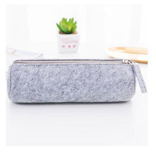 Load image into Gallery viewer, Creative Simple Felt Capacity Pencil Bag Stationery Storage Organizer Pencil Case Box School Supply Gift Stationery
