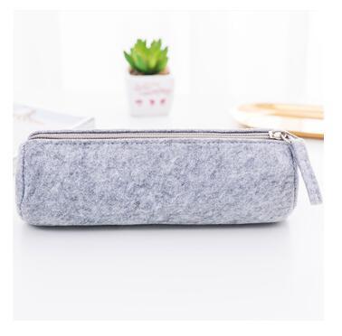 Creative Simple Felt Capacity Pencil Bag Stationery Storage Organizer Pencil Case Box School Supply Gift Stationery