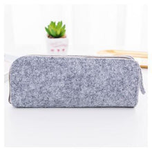 Load image into Gallery viewer, Creative Simple Felt Capacity Pencil Bag Stationery Storage Organizer Pencil Case Box School Supply Gift Stationery
