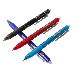 Gel Pen Rubber Hot Erasable Pen Imported Ink Temperature Control Erasable Pen Blue-black Press Erasable Pens For School Office