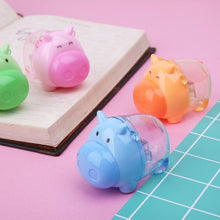 Load image into Gallery viewer, Mini Cute Cartoon Pig Pencil Sharpener School Student Stationery Kids Gift Hot
