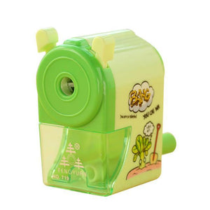 New Manual Pencil Sharpener Mechanical Hand Crank Kids Desktop Cute School Supplies Anti-slip handle simple safe