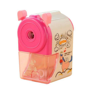 New Manual Pencil Sharpener Mechanical Hand Crank Kids Desktop Cute School Supplies Anti-slip handle simple safe