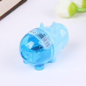 Cute Cartoon Hippo Pencil Sharpener School Supplies Stationary Students Gifts