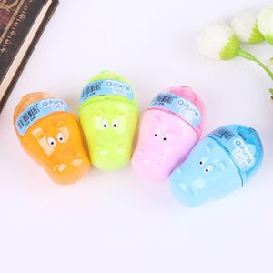 Cute Cartoon Hippo Pencil Sharpener School Supplies Stationary Students Gifts