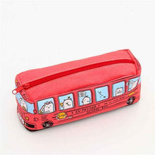 Load image into Gallery viewer, 1Pc Creative School Bus Pencil case Large Capacity Cute Pencil case School Minecraft etui Pencilcase estuche escolar Trousse
