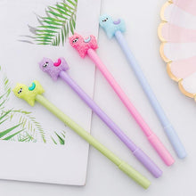 Load image into Gallery viewer, 1 Piece Lytwtw&#39;s Gel Pens Korean Cartoon Creative Alpaca Neutral Pen Student Writing Office Stationery Black Signature Pen
