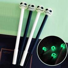 Load image into Gallery viewer, 2 pcs/lot Creative Kawaii Luminous Skull Gel Pens Cute Novelty Neutral Pens For Writing Gift Korean Stationery School Supplies
